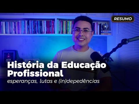 História da Educação Profissional: esperanças, lutas e (in)dependências